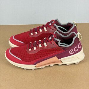 Ecco Biom 2.1 X Country Trail Running Athletic Shoes Womens 11/11.5 Red